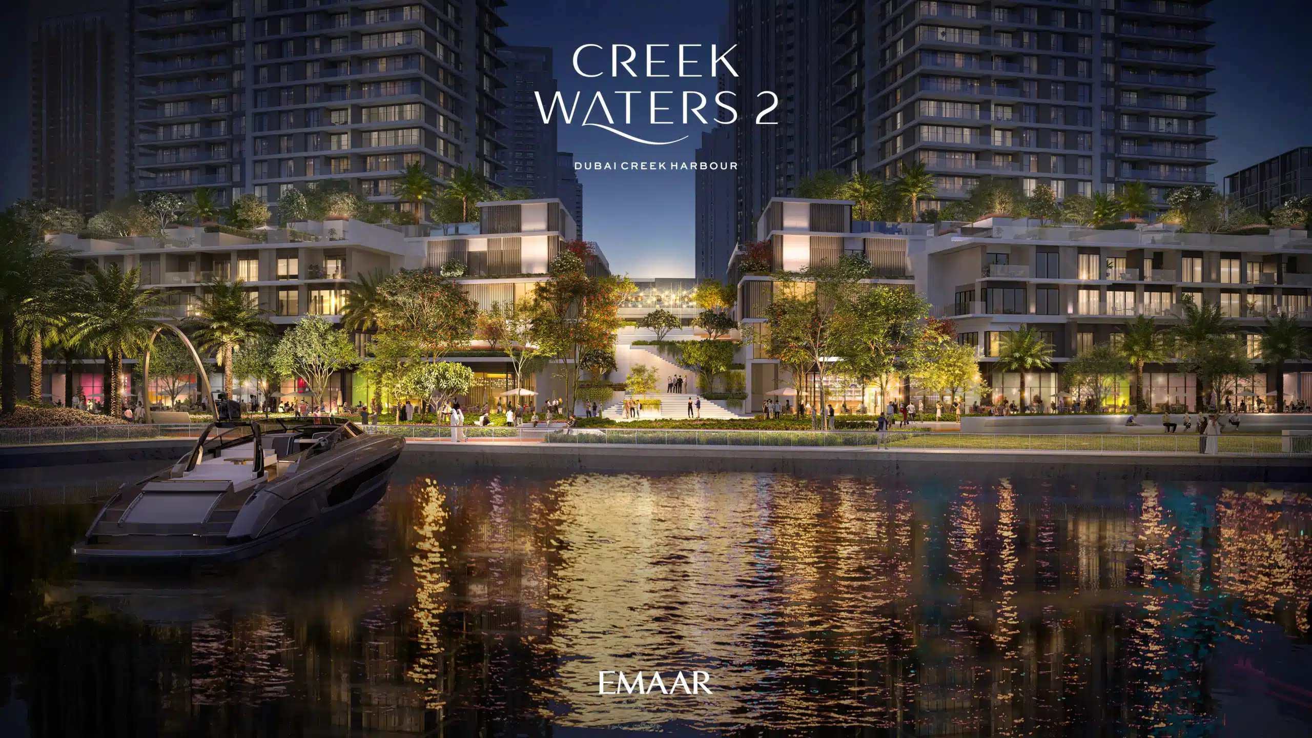 EMAAR Creek Waters 2 Kanalbereich